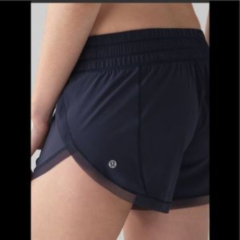 Lululemon Anew Midnight Navy Shorts 4" Size 6